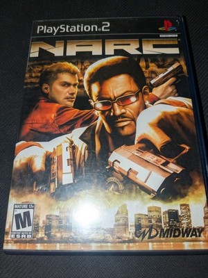 NARC for PlayStation 2 Game by Midway No Manual, Tested