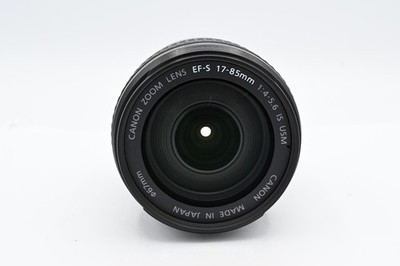 Canon EF-S 17-85mm f/4-5.6 IS USM Lens, Black (AF Inoperative)