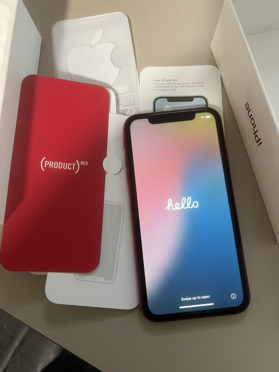 Apple iPhone 11 64GB Sim Locked Red | eBay