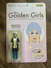 Toynk Toys Golden Girls Dorothy Zbornak 3.75” Action Figure New Unpunched Card