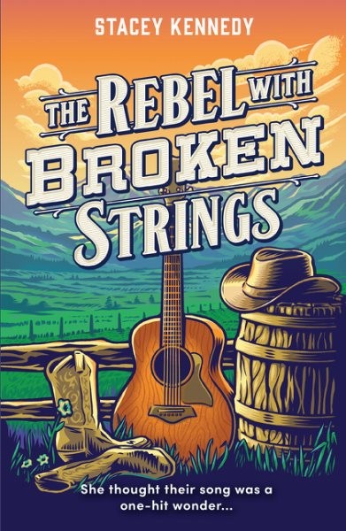 The Rebel With Broken Strings by Kennedy, Stacey, Brand New, Free shipping in...