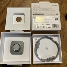 Oura Ring 4 with Charger - Size 10 - Charging Dock USB-C Cable used