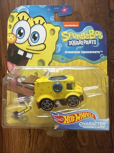 Hot Wheels Spongebob Character Cars Complete Set Lot Of 6 - Picture 7 of 7