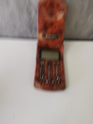 Motorola Star Tac startac drewniany rekwizyt kolekcjonerski mobilny pracujący ultra rzadki - Zdjęcie 10 z 15