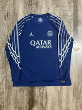 Ousmane Dembele PSG Paris Saint Germain Jordan 24/25 4th LS Jersey XL HJ7322-493