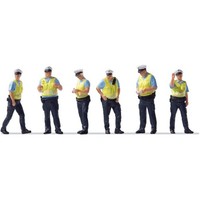 Preiser 10777 H0 Polizei, Sommeruniform Mit Warnweste, Deutschland H0 + Neu