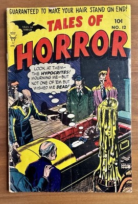 Tales of Horror #12 (Toby Press 1954)  Pre Code Horror VG- 3.5