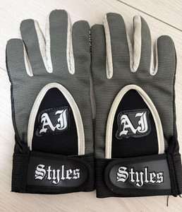 AJスタイルズ　サイン入り　グローブ AJ Styles Gloves | eBay