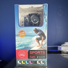 SPORTS Cam Full HD 1080p Waterproof 30M 2.0-inch Screen Camera