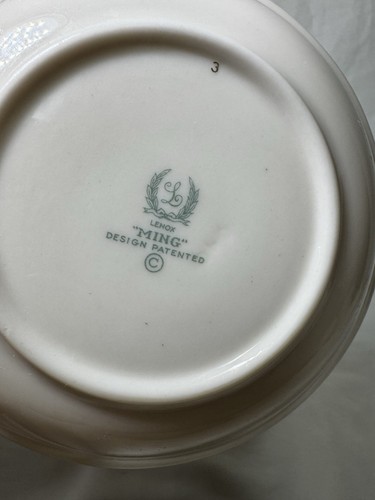 (11) Lenox 'Ming' (Green Mark) 5.375 Inch FRUIT/BERRY/DESSERT BOWLS - Picture 5 of 6