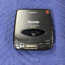 Sony Discman D-66 Portable CD Player Compact Disc Player Parts Repair VINTAGE