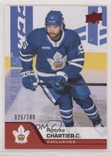 2020-21 Upper Deck AHL Exclusives 25/100 Rourke Chartier #82 8db