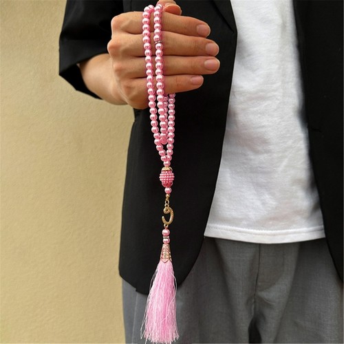 Muslims Prayer Tasbih Bead Artificial Pearls for Daily Spiritual Practice - Picture 3 of 11