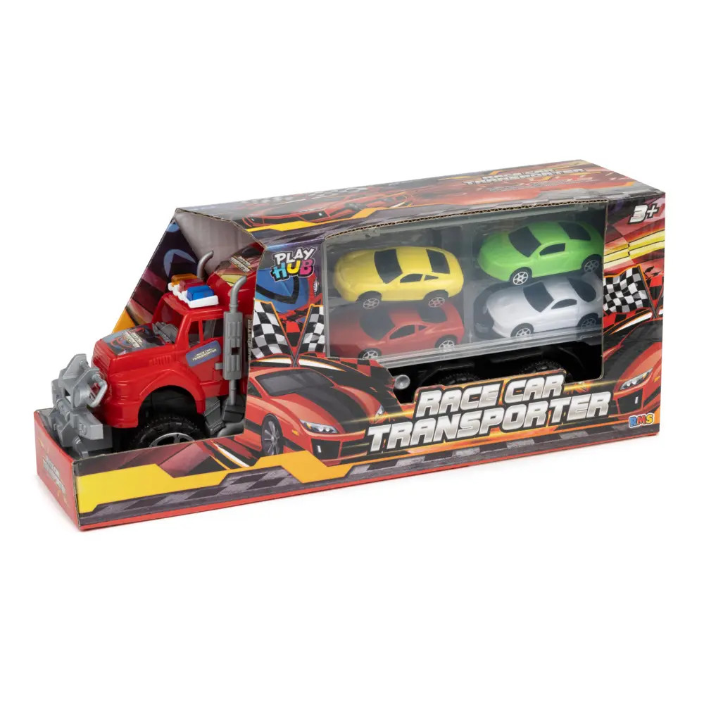 RACE CAR TRANSPORTER | Deutsch | Karton | R05-1573 | 2026 | Play Hub - Bild 3