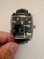 TAG Heuer Monaco Men's Black Watch - WAW131A