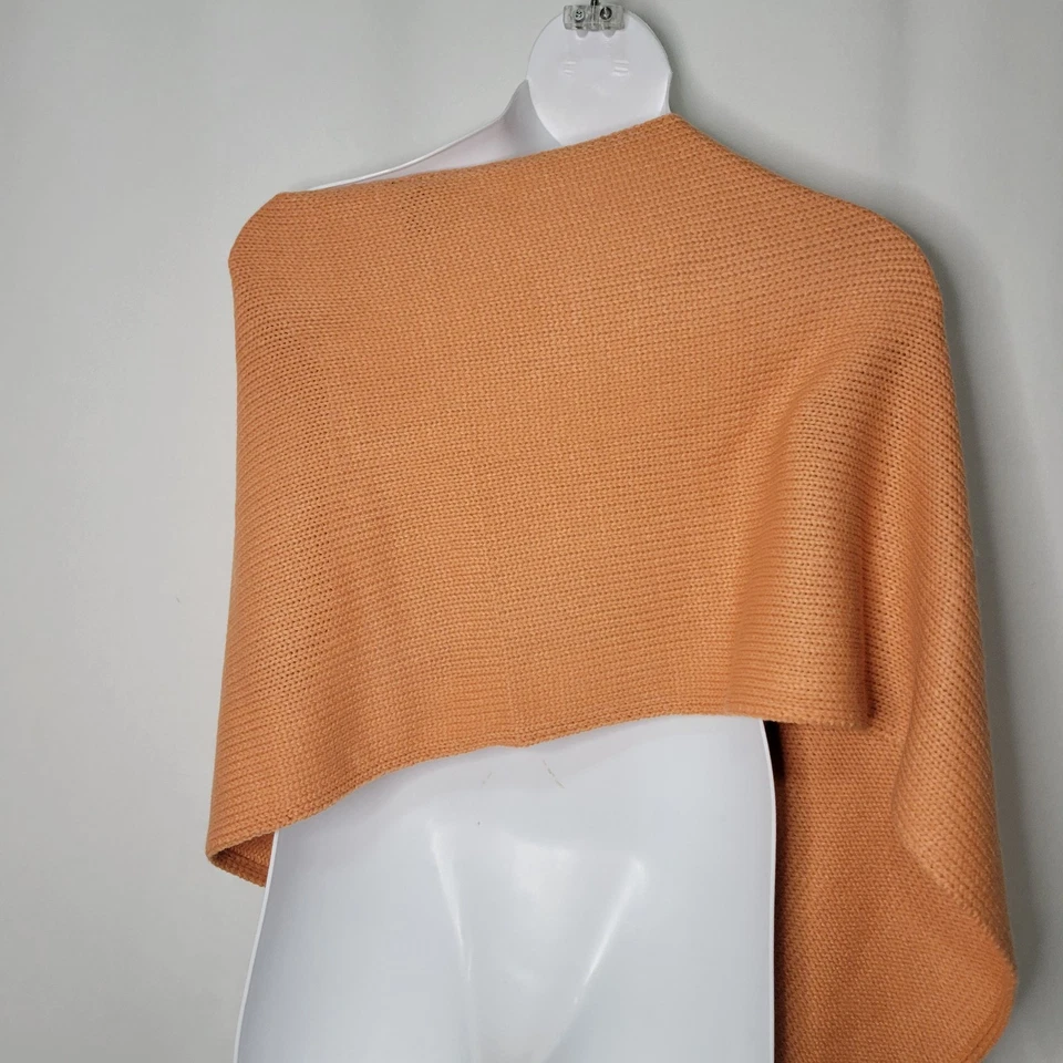 Poncho Simply Noelle Riverton Wrap Multi Estilo Tejido Envoltura Coral Talla Única Foto 2 de 4