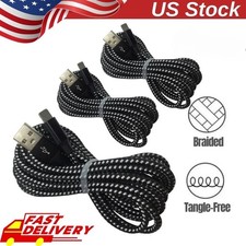 Fast Charger Cable 6/10Ft Heavy Duty Charging Cord For iPhone 14 13 12 11 XR 8 7