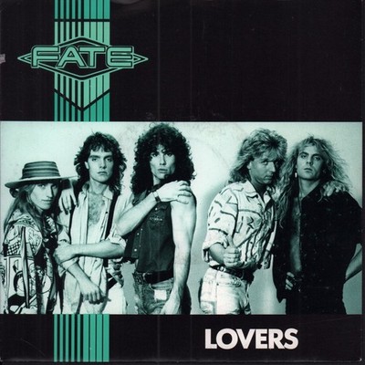 Fate Lovers 7'' vinyl Europe Emi 1988 pic sleeve has small deletion clip at edge