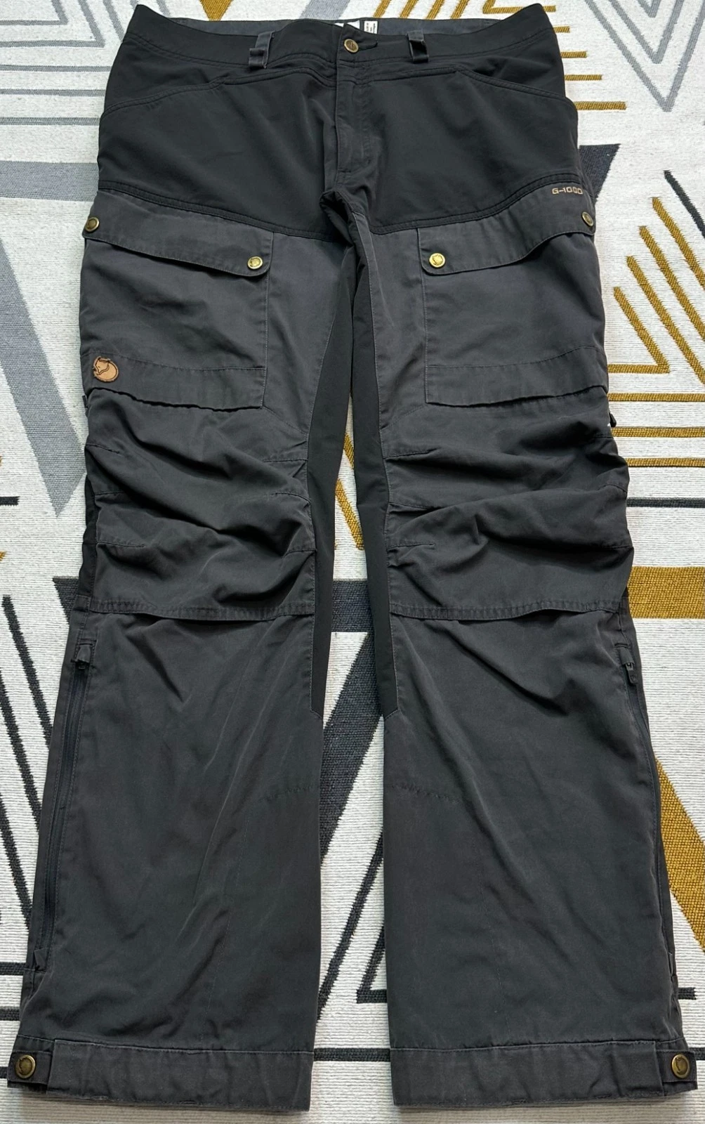 FJALLRAVEN KEB G-1000 TREKKING HIKING PANTS TROUSERS MENS EU 48 US 32 UK 32 M
Opens in a new window