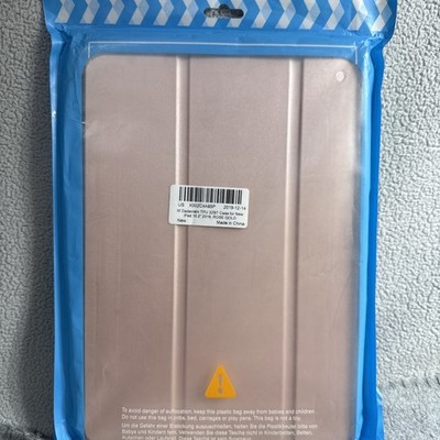 Dadanism Case For iPad 10.2 Inch Screen 2019 Rose Gold Cover