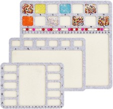 3 Style Felt Beading Mat, Felt Design Bead Boards with Centimeter Alphabetic ...