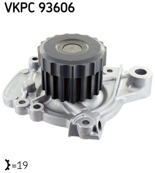 Wasserpumpe MotorküHlung SKF Vkpc 93606 FüR Civic Honda EV BE ET ES EM2 FR EP EU-image