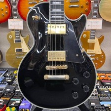 Epiphone Les Paul Custom Electric Guitar Black