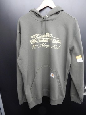 Skeeter Bass Boats  CARHARTT LOOSE FIT MOSS GREEN  hoodie sweatshirt  LARGE