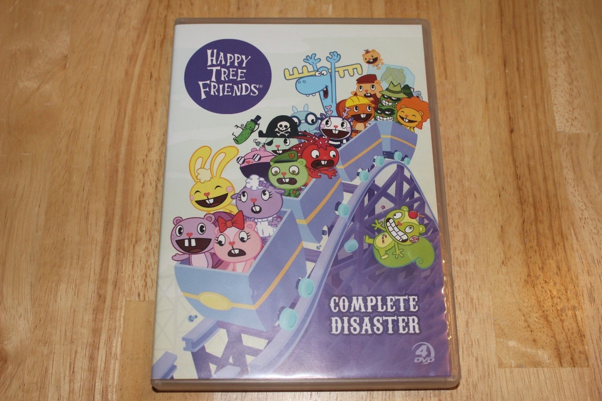 廃盤品 Happy Tree Friends Complete Disaster Happy Tree Friends: Complete Disaster (DVD, 2013, 4-Disc Set