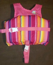 Stearns Child Life Vest Preserver 30-50 Lbs Pink U.S. Coast Gaurd