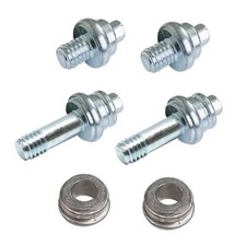 3/8" Side Post Battery Terminal Bolt, Standard Battery 2 Pairs Bolts W/ Spacer