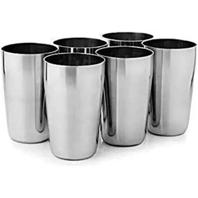 Heavy Duty Stainless Steel Glass Set, Serveware/Kitchenware/Tableware(Set of 6)