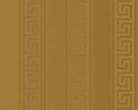 Versace Home Tapete Vlies Streifen Griechisch Gold Glanz 93524-2 (9,51€/1Qm)