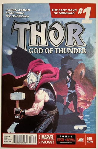 Thor God of Thunder 19 NM First Dario Agger Minotaur Roxxon 2014 Marvel