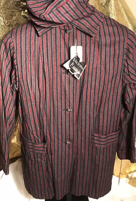 Mens Vintage Gentlemen Milliken Wool 20's Blazer Jacket & Cap New with Tags