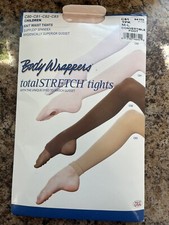 Body Wrappers Childrens Dance Tights Convertible Foot Size M/L light Pink New