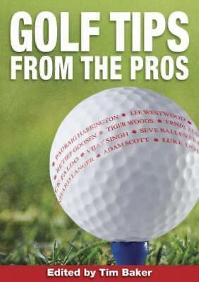 Golf Tips from the Pros  - Good - paperback