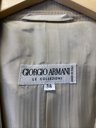 Vintage Men’s Size 38 Giorgio Armani Soft Blazer Coat Suit Jacket Italy /130-37 - Picture 3 of 12