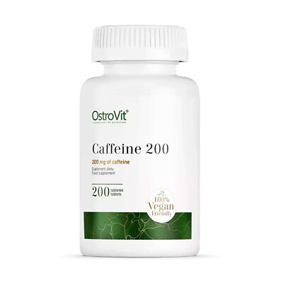 OSTROVIT  CAFFEINE 200 MG Steigert Energie, Konzentration und Leistung 