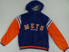 New York Mets MLB G-III Youth Quarter-Zip Jacket