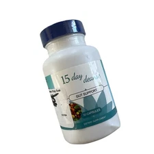 15 Day Cleanse - Gut and Colon Support 30 Caps Exp 10/2026