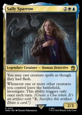 MTG Magic the Gathering Sally Sparrow (155/1208) Doctor Who LP