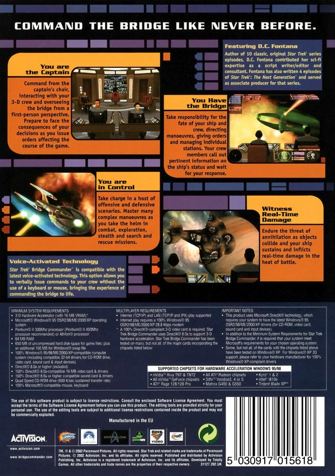 Star Trek: Bridge Commander PC Game 2002 Windows 10 11 - Image 2 of 2