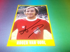 Roger van Gool  1.FC Köln signiert signed Autogramm Autogrammkarte new selten