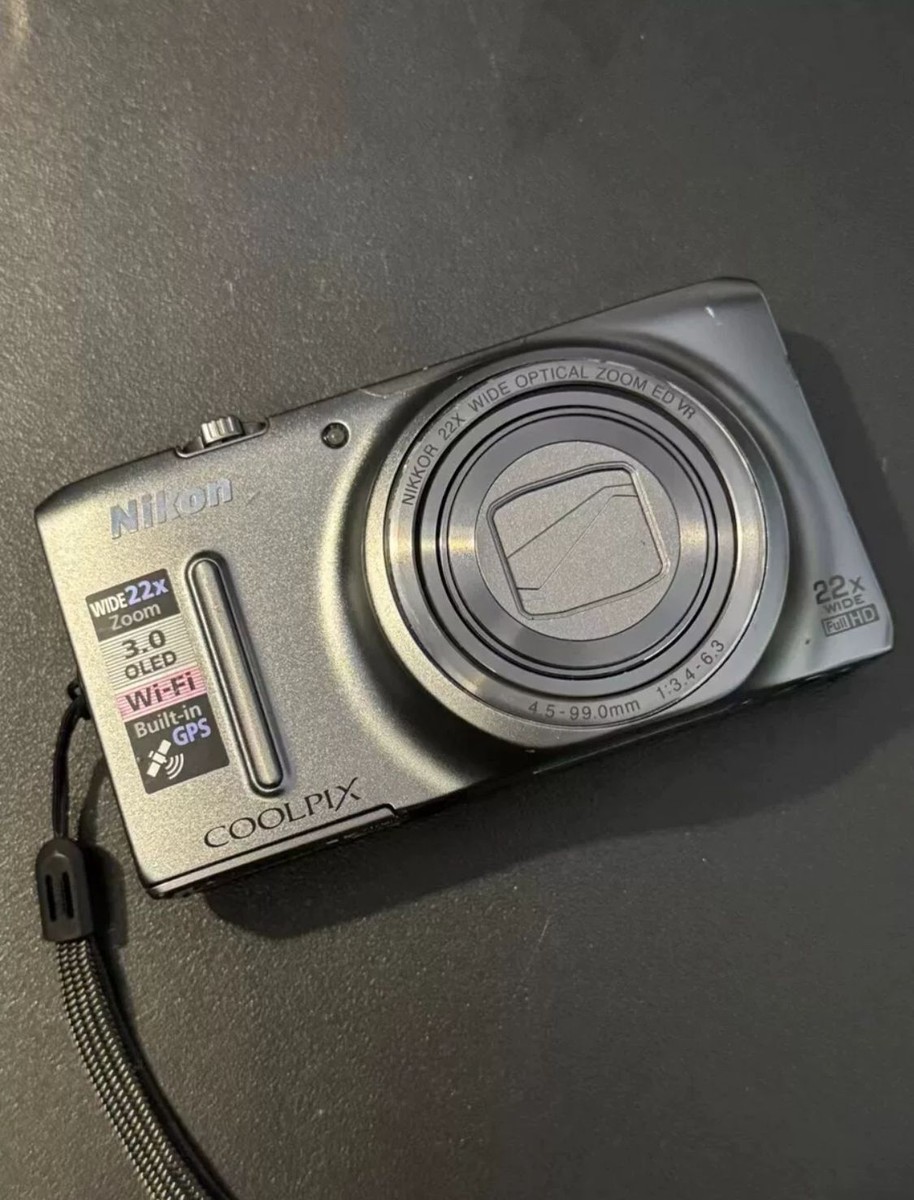 Nikon S9500 With WIFI 22x Optical Zoom Retro Digital Camera