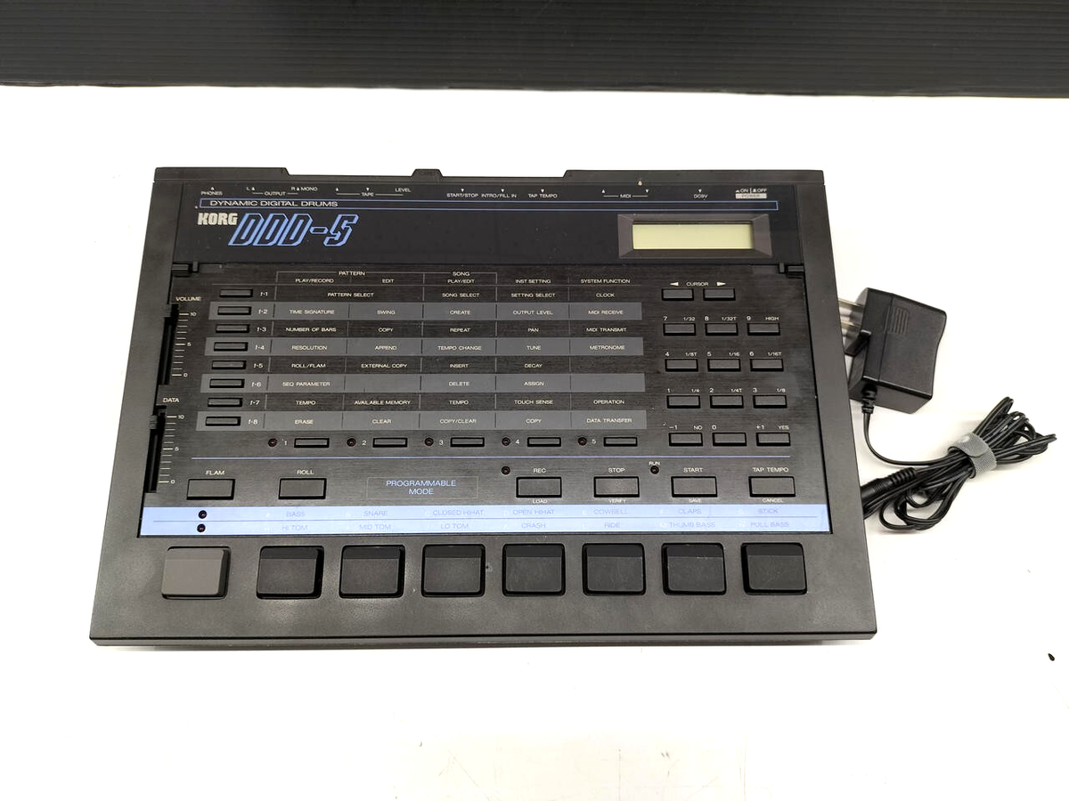 Korg DDD-5 Dynamic Digital Drum Machine Tested MIJ Vintage | eBay