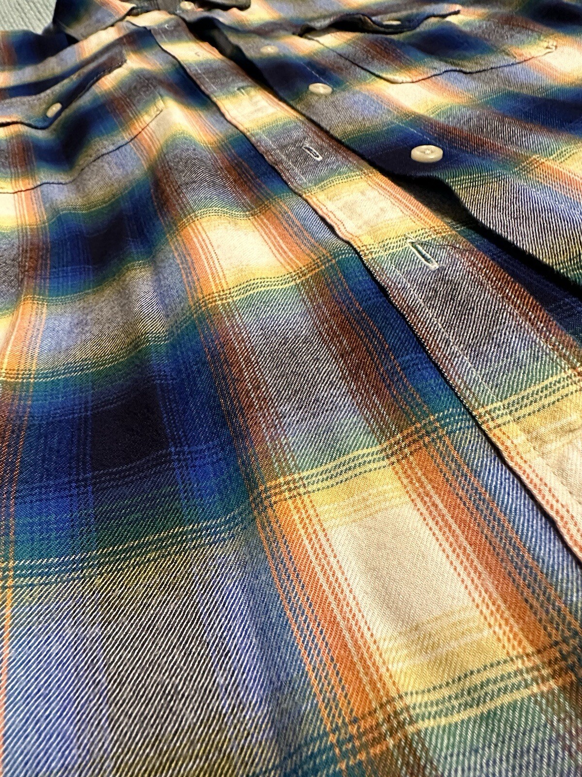 Gap Pendleton Collab Soft Plaid Rayon Women’s Sz … - image 6