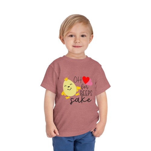 Cute Toddler Tee, "OH for PEEPS Sake" Spring Shirt, Easter Gift, Kid's Apparel, - Picture 8 of 73