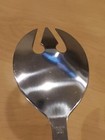 Vintage Salad Serving Set Wood Handles Spoon Fork Japan Stainless Steel MCM — photo 10