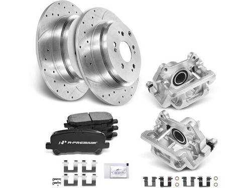 PowerStop Rotor Kit | 2014–2016 Acura MDX (SC6957)